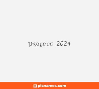 Proyect 2024